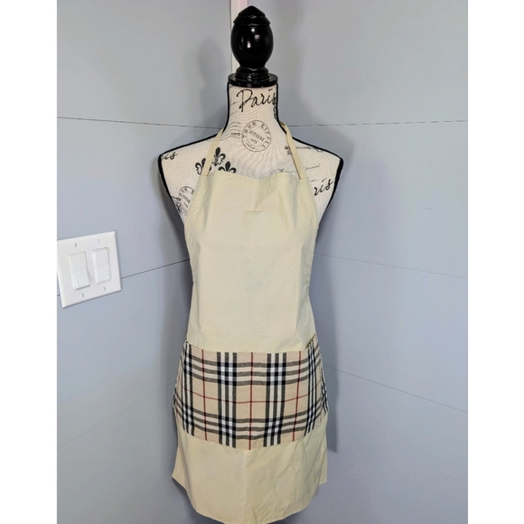 Burberry Nova Check Apron - Authentic - Unisex - Picture 1 of 9